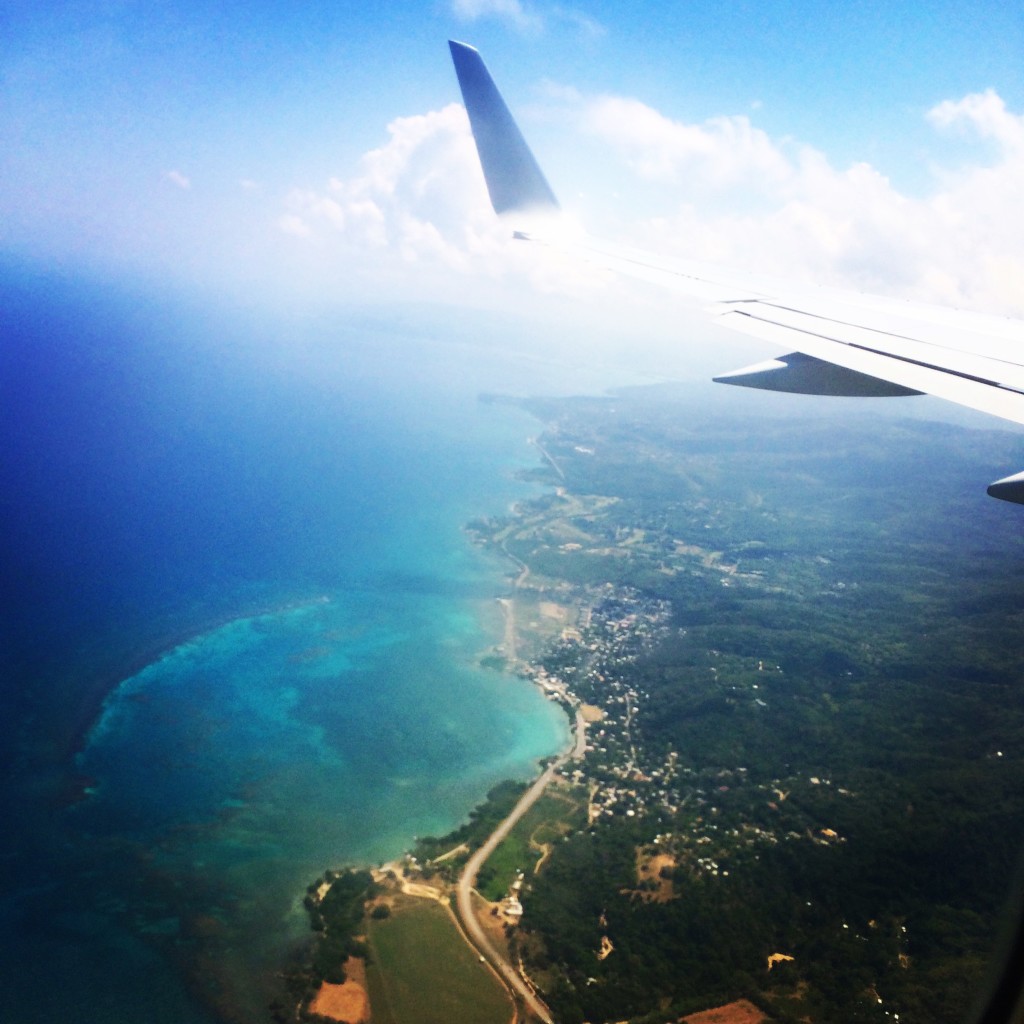 landing in Montego Bay Jamaica